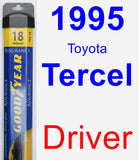 Driver Wiper Blade for 1995 Toyota Tercel - Assurance