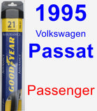 Passenger Wiper Blade for 1995 Volkswagen Passat - Assurance