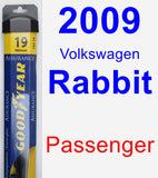 Passenger Wiper Blade for 2009 Volkswagen Rabbit - Assurance