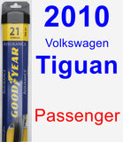 Passenger Wiper Blade for 2010 Volkswagen Tiguan - Assurance