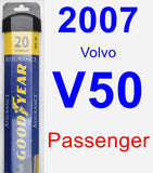 Passenger Wiper Blade for 2007 Volvo V50 - Assurance