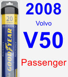 Passenger Wiper Blade for 2008 Volvo V50 - Assurance