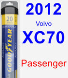 Passenger Wiper Blade for 2012 Volvo XC70 - Assurance