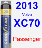 Passenger Wiper Blade for 2013 Volvo XC70 - Assurance