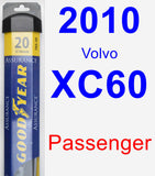 Passenger Wiper Blade for 2010 Volvo XC60 - Assurance