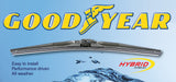 Front & Rear Wiper Blade Pack for 2002 Mercury Cougar - Hybrid