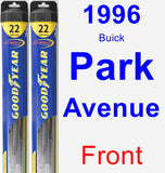 Front Wiper Blade Pack for 1996 Buick Park Avenue - Hybrid