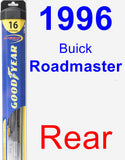 Rear Wiper Blade for 1996 Buick Roadmaster - Hybrid