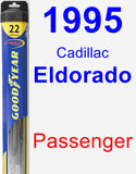 Passenger Wiper Blade for 1995 Cadillac Eldorado - Hybrid