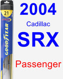 Passenger Wiper Blade for 2004 Cadillac SRX - Hybrid