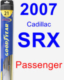 Passenger Wiper Blade for 2007 Cadillac SRX - Hybrid