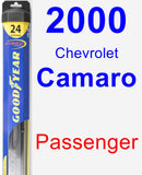 Passenger Wiper Blade for 2000 Chevrolet Camaro - Hybrid