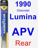 Rear Wiper Blade for 1990 Chevrolet Lumina APV - Hybrid