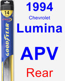Rear Wiper Blade for 1994 Chevrolet Lumina APV - Hybrid