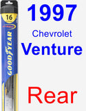 Rear Wiper Blade for 1997 Chevrolet Venture - Hybrid
