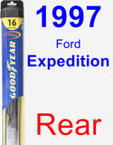 Rear Wiper Blade for 1997 Ford Expedition - Hybrid