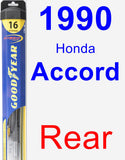 Rear Wiper Blade for 1990 Honda Accord - Hybrid