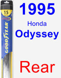 Rear Wiper Blade for 1995 Honda Odyssey - Hybrid