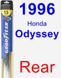 Rear Wiper Blade for 1996 Honda Odyssey - Hybrid