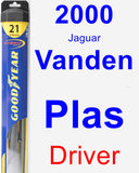 Driver Wiper Blade for 2000 Jaguar Vanden Plas - Hybrid