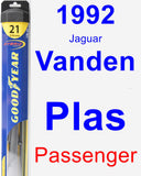 Passenger Wiper Blade for 1992 Jaguar Vanden Plas - Hybrid