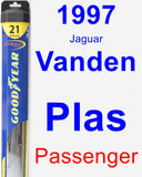 Passenger Wiper Blade for 1997 Jaguar Vanden Plas - Hybrid