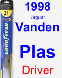 Driver Wiper Blade for 1998 Jaguar Vanden Plas - Hybrid