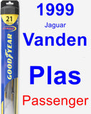 Passenger Wiper Blade for 1999 Jaguar Vanden Plas - Hybrid