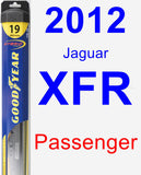 Passenger Wiper Blade for 2012 Jaguar XFR - Hybrid