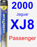 Passenger Wiper Blade for 2000 Jaguar XJ8 - Hybrid