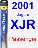 Passenger Wiper Blade for 2001 Jaguar XJR - Hybrid