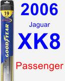 Passenger Wiper Blade for 2006 Jaguar XK8 - Hybrid