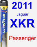 Passenger Wiper Blade for 2011 Jaguar XKR - Hybrid