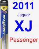 Passenger Wiper Blade for 2011 Jaguar XJ - Hybrid