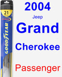 Passenger Wiper Blade for 2004 Jeep Grand Cherokee - Hybrid