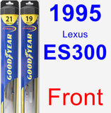 Front Wiper Blade Pack for 1995 Lexus ES300 - Hybrid