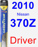 Driver Wiper Blade for 2010 Nissan 370Z - Hybrid