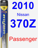 Passenger Wiper Blade for 2010 Nissan 370Z - Hybrid