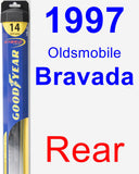 Rear Wiper Blade for 1997 Oldsmobile Bravada - Hybrid