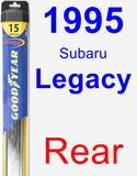 Rear Wiper Blade for 1995 Subaru Legacy - Hybrid