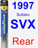 Rear Wiper Blade for 1997 Subaru SVX - Hybrid