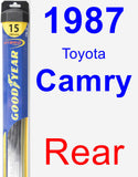 Rear Wiper Blade for 1987 Toyota Camry - Hybrid