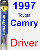 Driver Wiper Blade for 1997 Toyota Camry - Hybrid