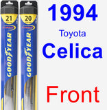 Front Wiper Blade Pack for 1994 Toyota Celica - Hybrid