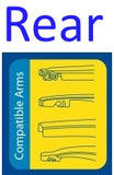 Front & Rear Wiper Blade Pack for 2013 Kia Rio - Premium